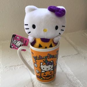 Hello Kitty Halloween Mug and Plush Sanrio